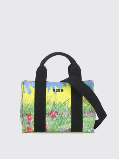Msgm Shoulder Bag  Woman Color Multicolor