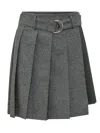 Msgm Skirt In Gray
