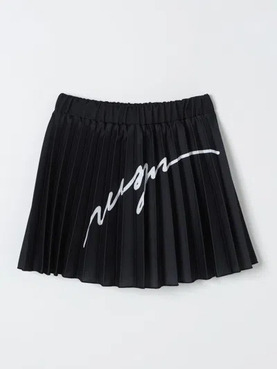 Msgm Skirt  Kids Kids Color Black In Schwarz