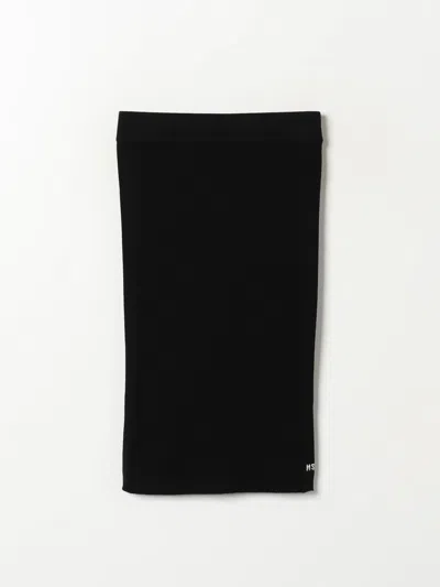 Msgm Skirt  Kids Kids Color Black In Schwarz