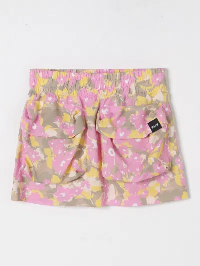Msgm Skirt  Kids Kids Color Pink