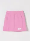 Msgm Skirt  Kids Kids Color Pink In Pink