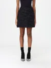 Msgm Skirt  Woman Color Black In Black