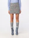 Msgm Skirt In Black