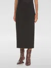 Msgm Skirt  Woman Color Black In Schwarz