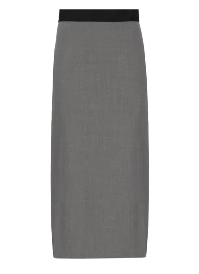 Msgm Skirts Grey