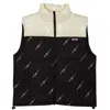 Msgm Sleeveless Down Jacket In Black