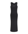 Msgm Sleeveless Dress In Black