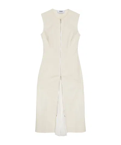 MSGM SLEEVELESS DRESS