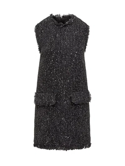 Msgm Dress In Black