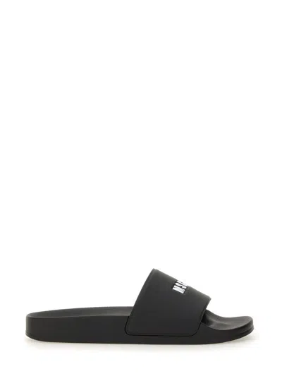 MSGM MSGM SLIDE SANDAL WITH LOGO