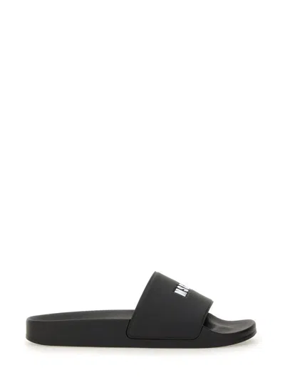 MSGM MSGM SLIDE SANDAL WITH LOGO