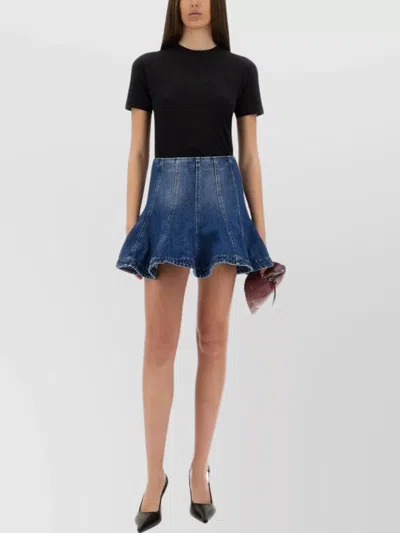 MSGM SLIM FIT CREW NECK T-SHIRT