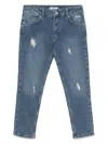 Msgm Slim-leg Jeans In Blue
