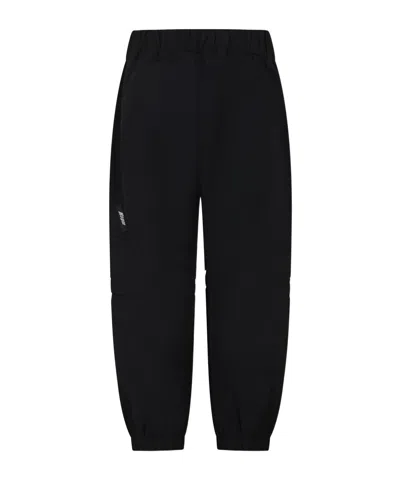 Msgm Slouchy Cargo Trousers In Black