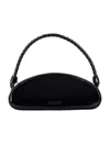 Msgm Leather Handbag In Black
