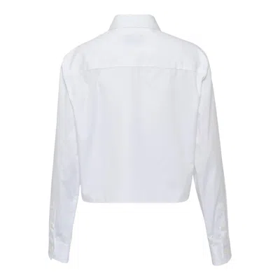 Msgm Small M Blouse In White