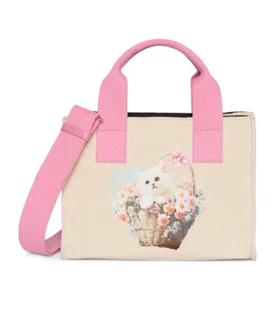 MSGM MSGM SMALL PRINTED TOTE BAG