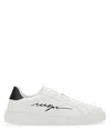 Msgm Sneaker With Logo In Black