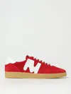 Msgm Retro Sneakers In Red