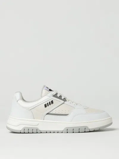 Msgm Sneakers  Men Color White