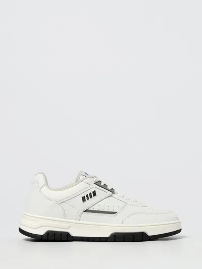 Msgm Sneakers  Men Color White