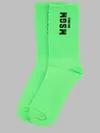 Msgm Socks In Green