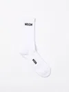Msgm Socks  Men Color White In White