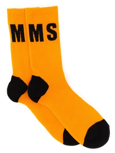 MSGM MSGM SOCKS WITH LOGO