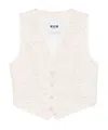 Msgm Speckled Waistcoat