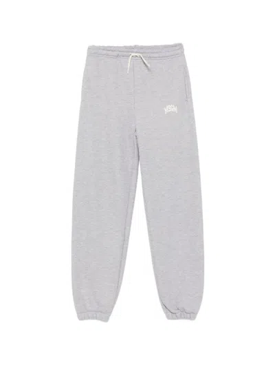 Msgm Sports Trousers With Print  Kids In Gray