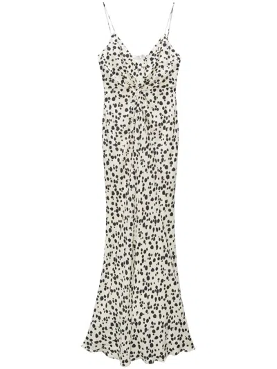 MSGM SPOT-PRINT MAXI DRESS