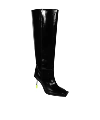 MSGM MSGM SQUARE TOE BOOTS