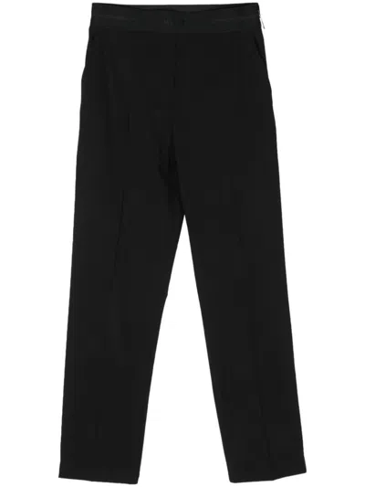 Msgm Stylish Ss24 Wool Blend Pants For Women In Red