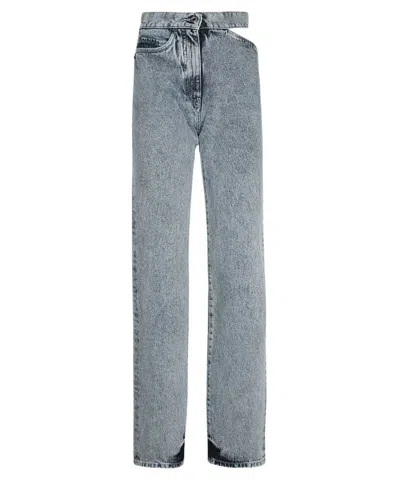 Msgm Straight Leg Jeans