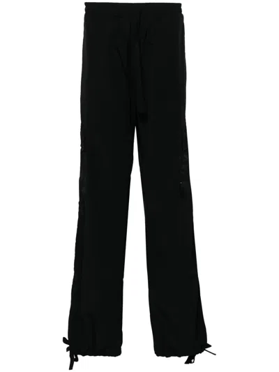 MSGM STRAIGHT-LEG RIPSTOP CARGO TROUSERS