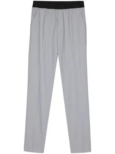 Msgm Straight-leg Tailored Trousers In 灰色