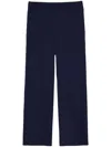Msgm Straight-leg Trousers In Blue