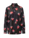 MSGM MSGM STRAWBERRY PRINTED SHIRT