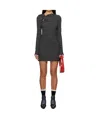 Msgm Striped Mini Dress In Multi