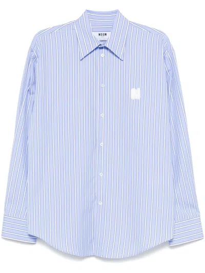 MSGM MSGM STRIPED SHIRT