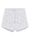 Msgm Studded Shorts In 灰色