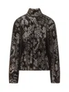 Msgm -style Blouse In Black