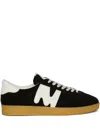 Msgm Retro Trainer Sneakers In Black