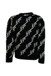 Msgm Sweater In Black