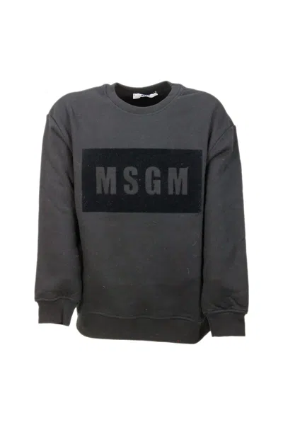 Msgm Kids' Sweater In Black