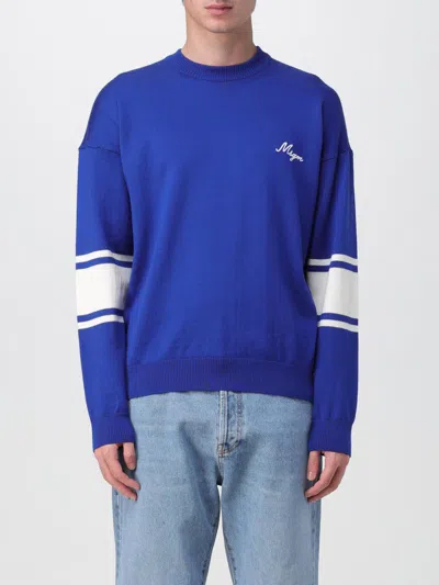 Msgm Pullover  Herren Farbe Blau In Blue