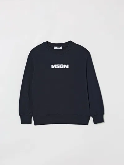 Msgm Sweater  Kids Kids Color Blue