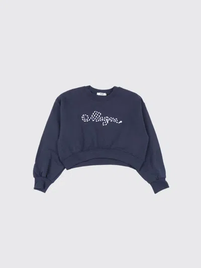 Msgm セーター  Kids ボーイ カラー ブルー In Blue