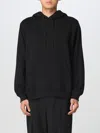 Msgm Man Sweatshirt Black Size M Cotton In Black